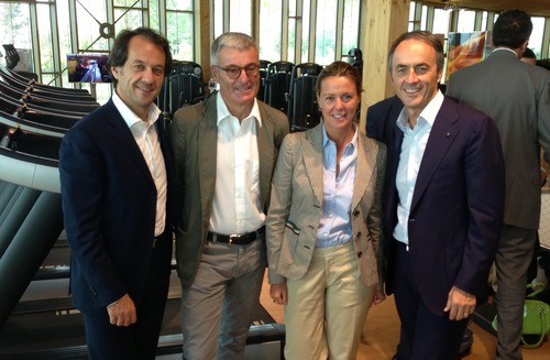 Il Ministro della Salute Lorenzin in visita al Technogym Village