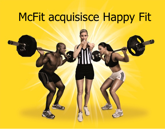 HappyFit diventa McFIT