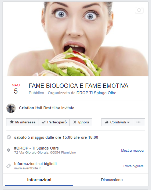 eventi facebook