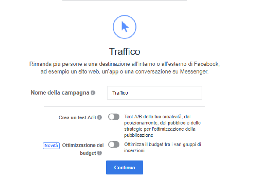 facebook contatti