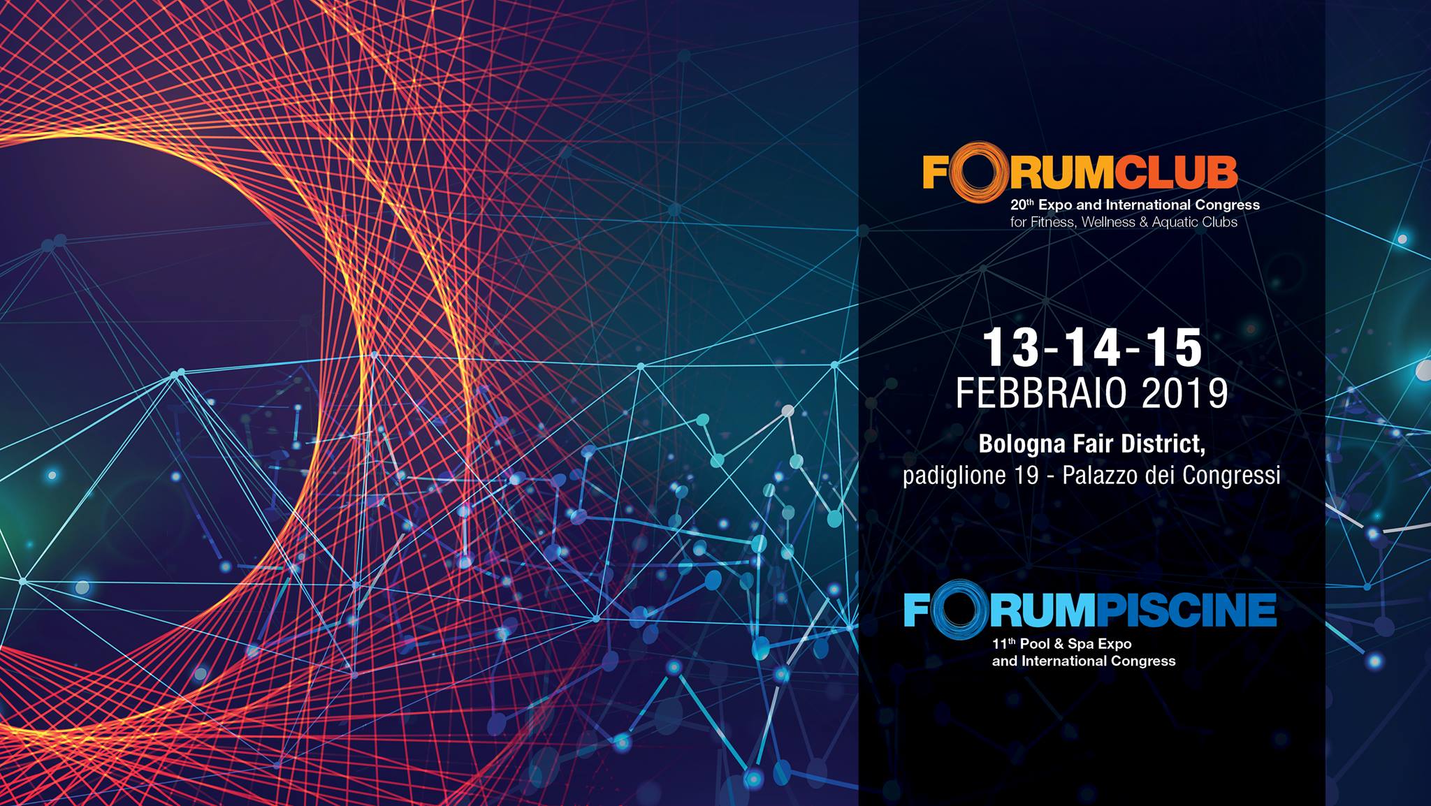 ForumClub 2019: ricco programma per la ventesima edizione.