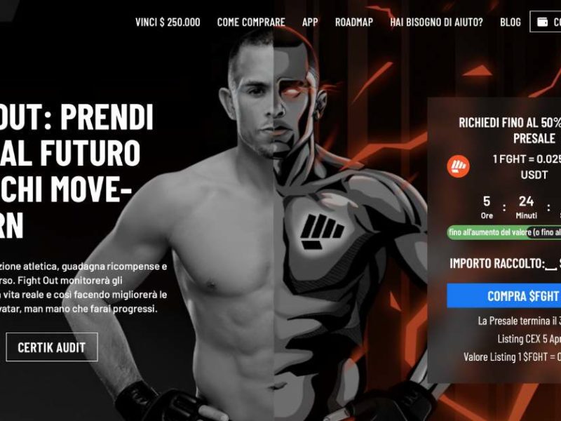 Fight Out, l’app fitness che ti ricompensa