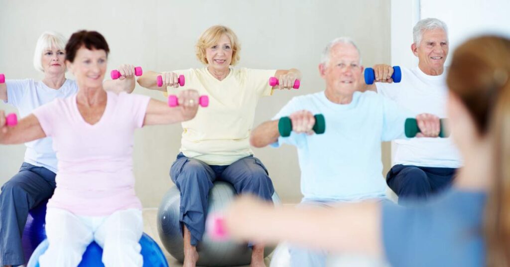 fitness per anziani 