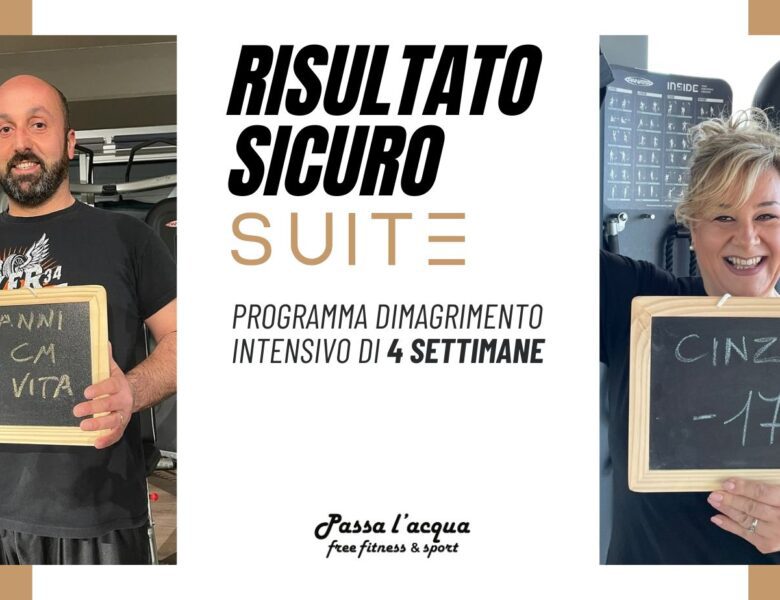 Passalacqua presenta “Risultato Sicuro Suite”: il metodo esclusivo per dimagrire in un’area riservata