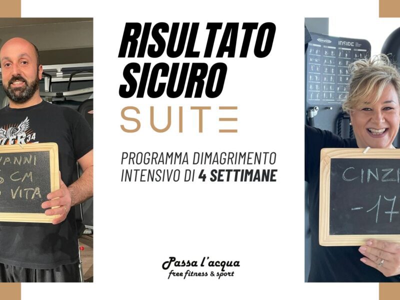Passalacqua presenta “Risultato Sicuro Suite”: il metodo esclusivo per dimagrire in un’area riservata