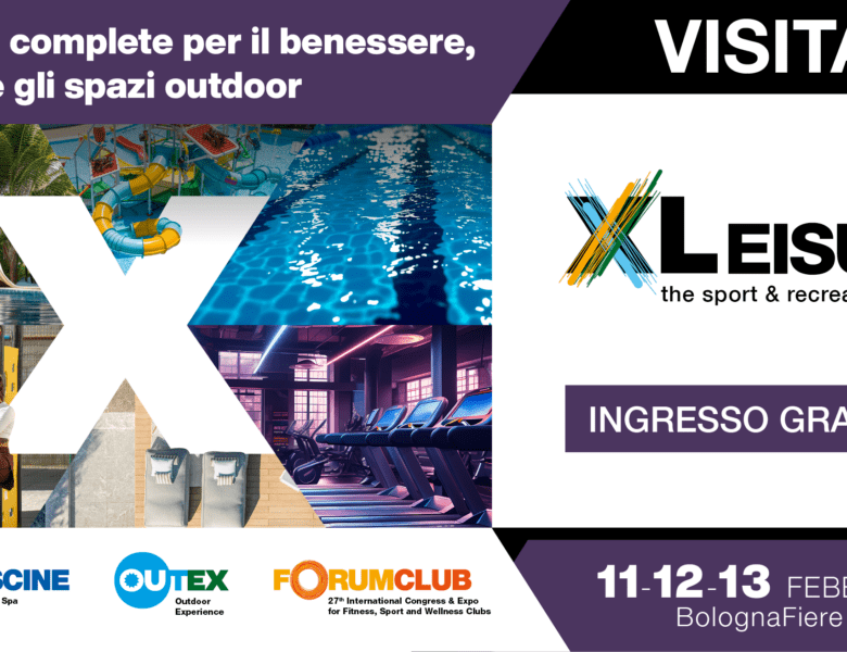 XLeisure 2026: a BolognaFiere il futuro del fitness, del wellness e del tempo libero attivo