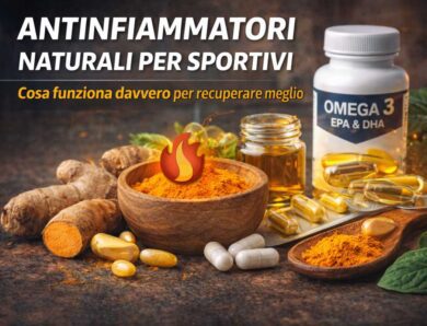 Antinfiammatori naturali per sportivi: cosa funziona davvero per recuperare meglio