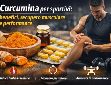 Curcumina per sportivi: benefici, recupero muscolare e performance