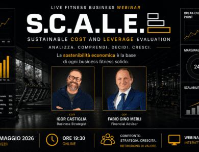S.C.A.L.E.: il webinar che porta il fitness a ragionare davvero di sostenibilità economica